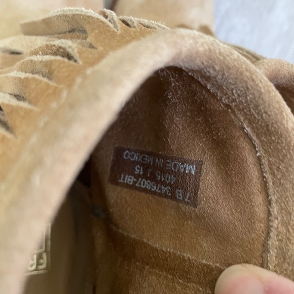 Frye Fringed Suede Booties - Picture 6 of 11